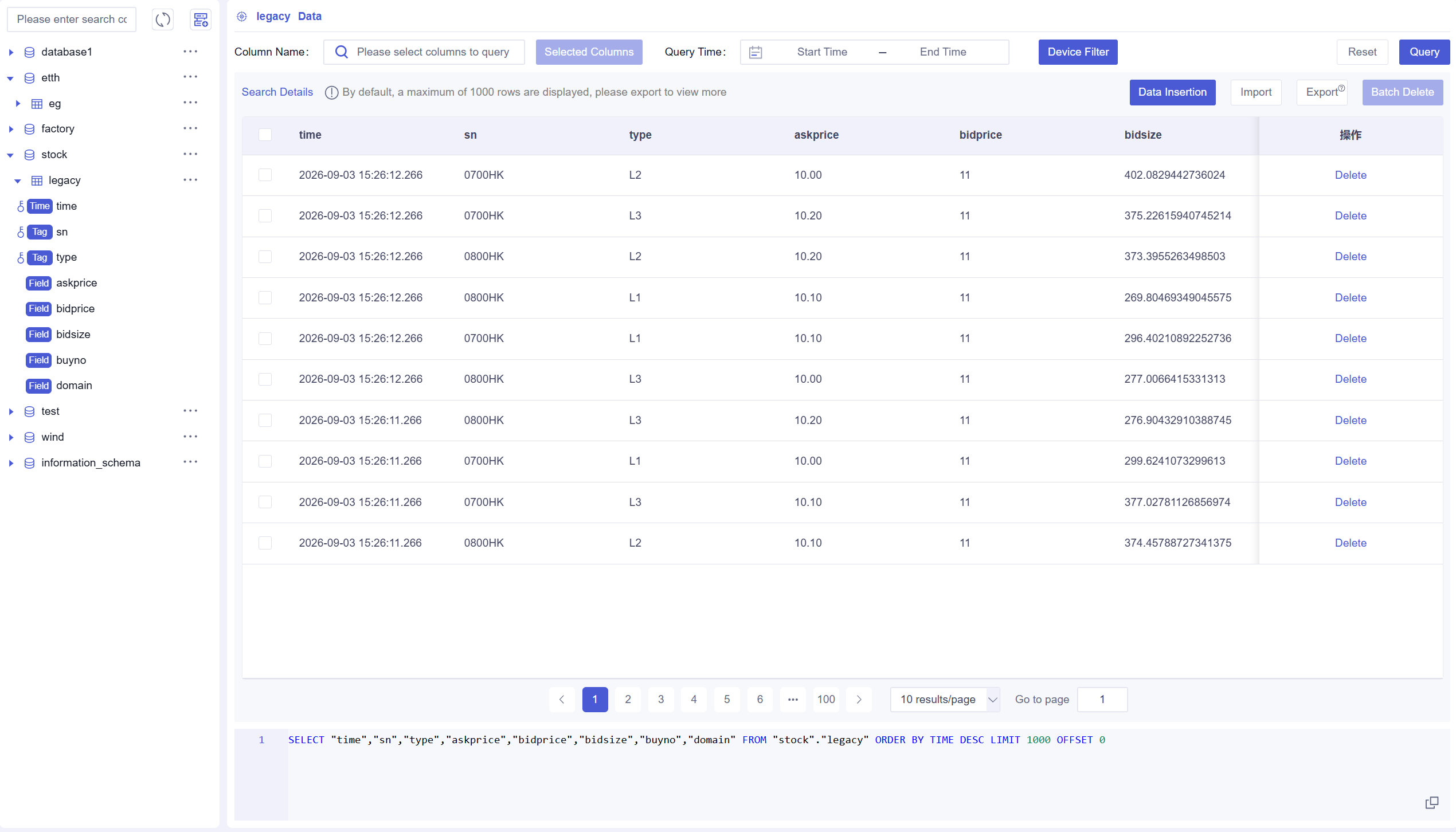 Data Query