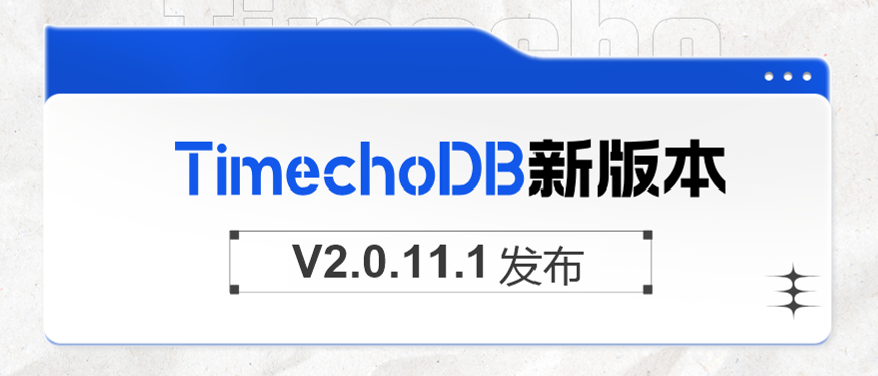 TimechoDB V2.0.11.1发布：基于国密算法与双向证书校验，构建端到端可信传输通道